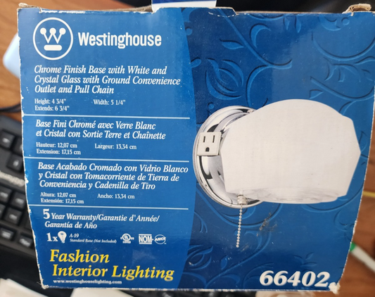 Westinghouse - Fashion Interior Lighting, Chrome Finish, 66402