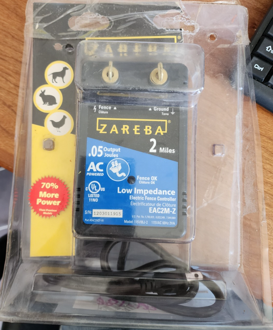 Zareba 2-Mile Low Impedance Electric Fence Controller # EAC2M-Z