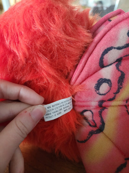 Captain EO Fuzzball 1986 Disneyland Plush VERY GOOD