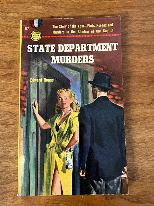 Vintage Paperback - Edward Ronns: STATE DEPARTMENT MURDERS