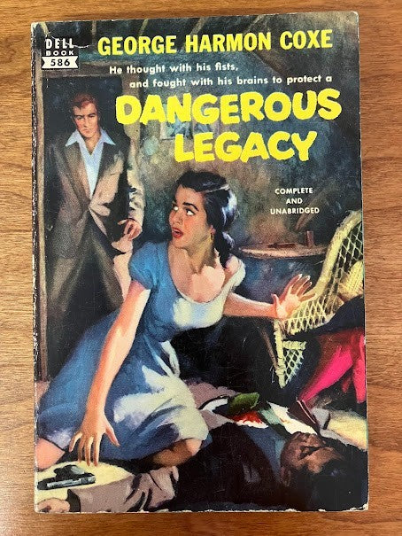 Vtg Paperback - Dangerous Legacy by George Harmon Coxe