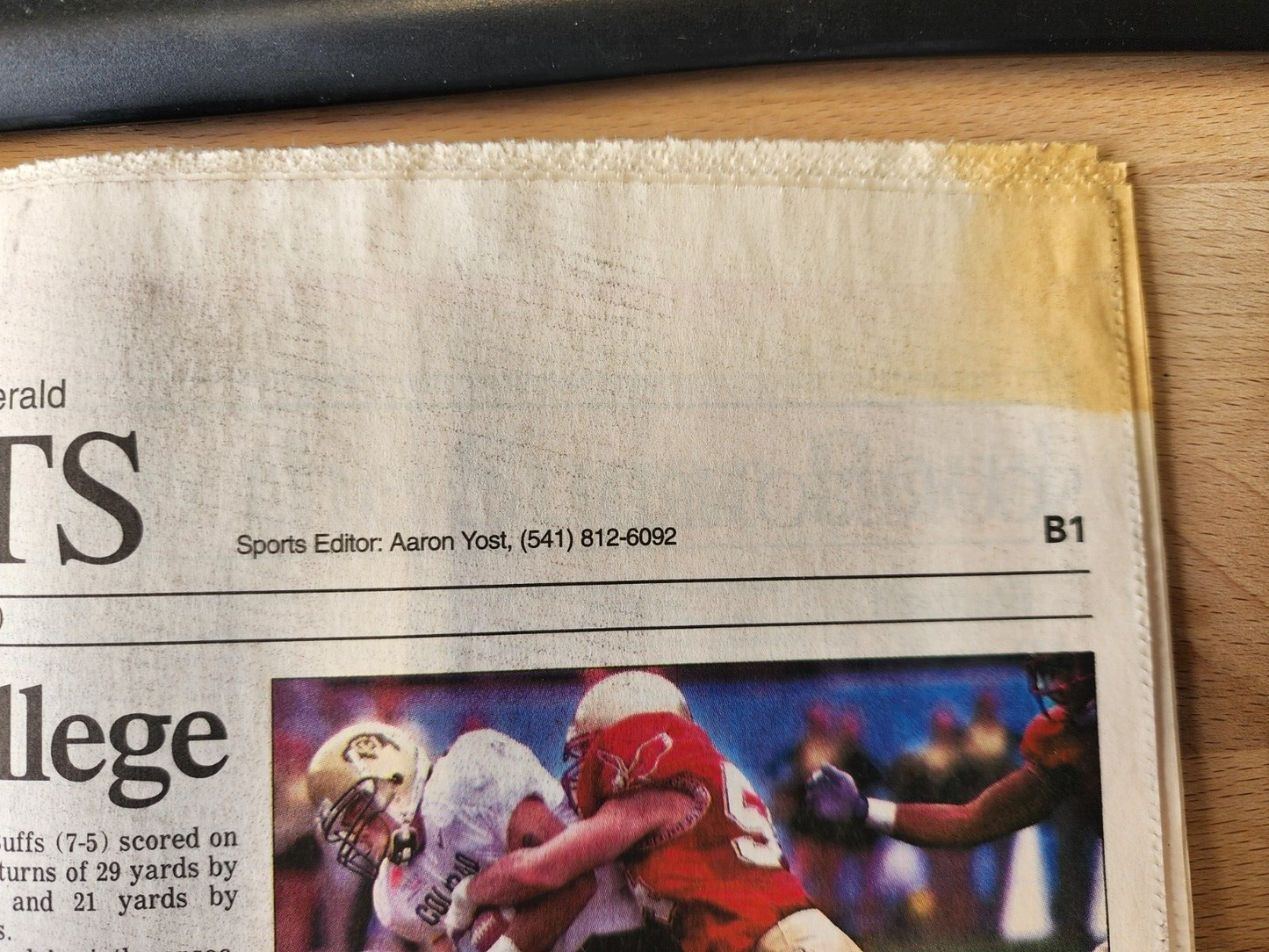 Vintage Albany Democrat-Herald - Sports - Saturday January 1, 2000