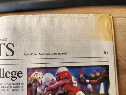 Vintage Albany Democrat-Herald - Sports - Saturday January 1, 2000