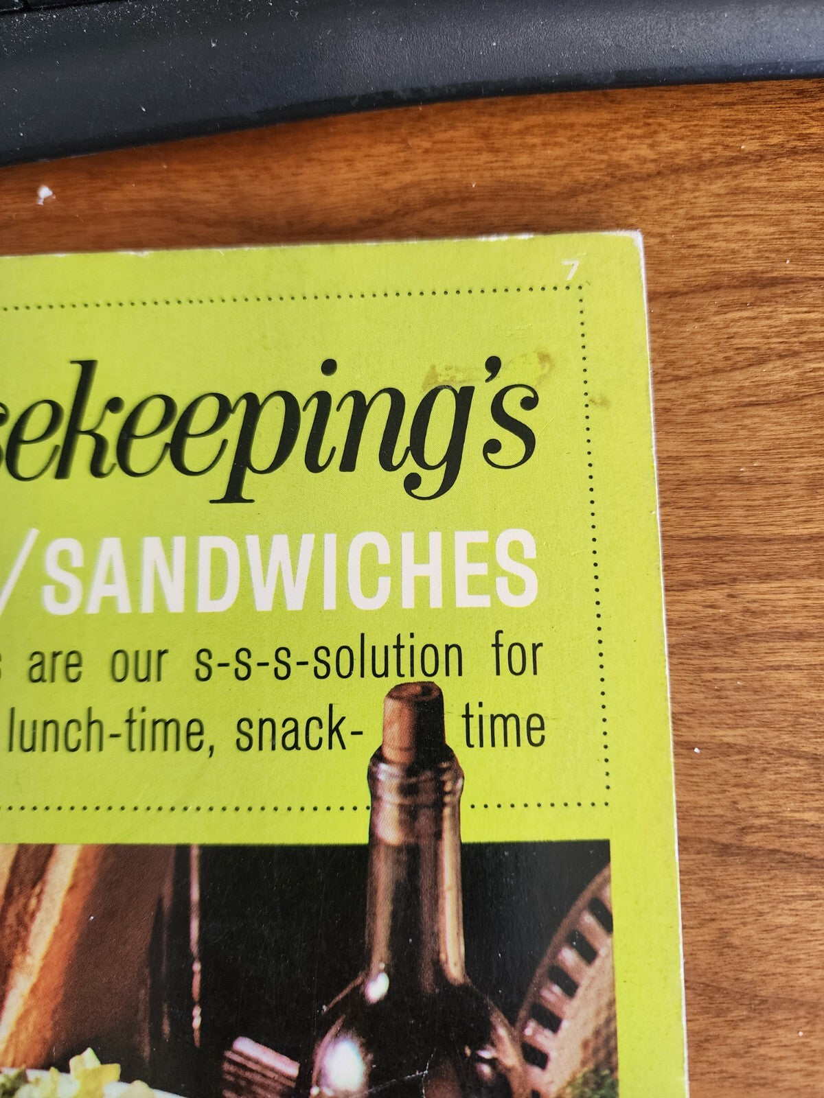 Good Housekeeping: Soups/Salads/Sandwiches - Cookbook, 1967
