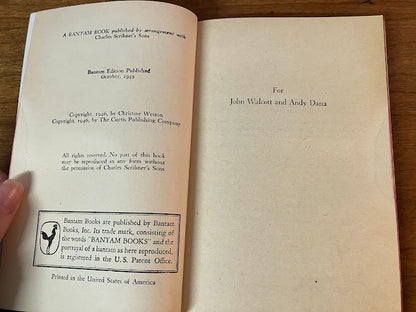 Vtg Paperback - THE DARK WOOD by Christine Weston