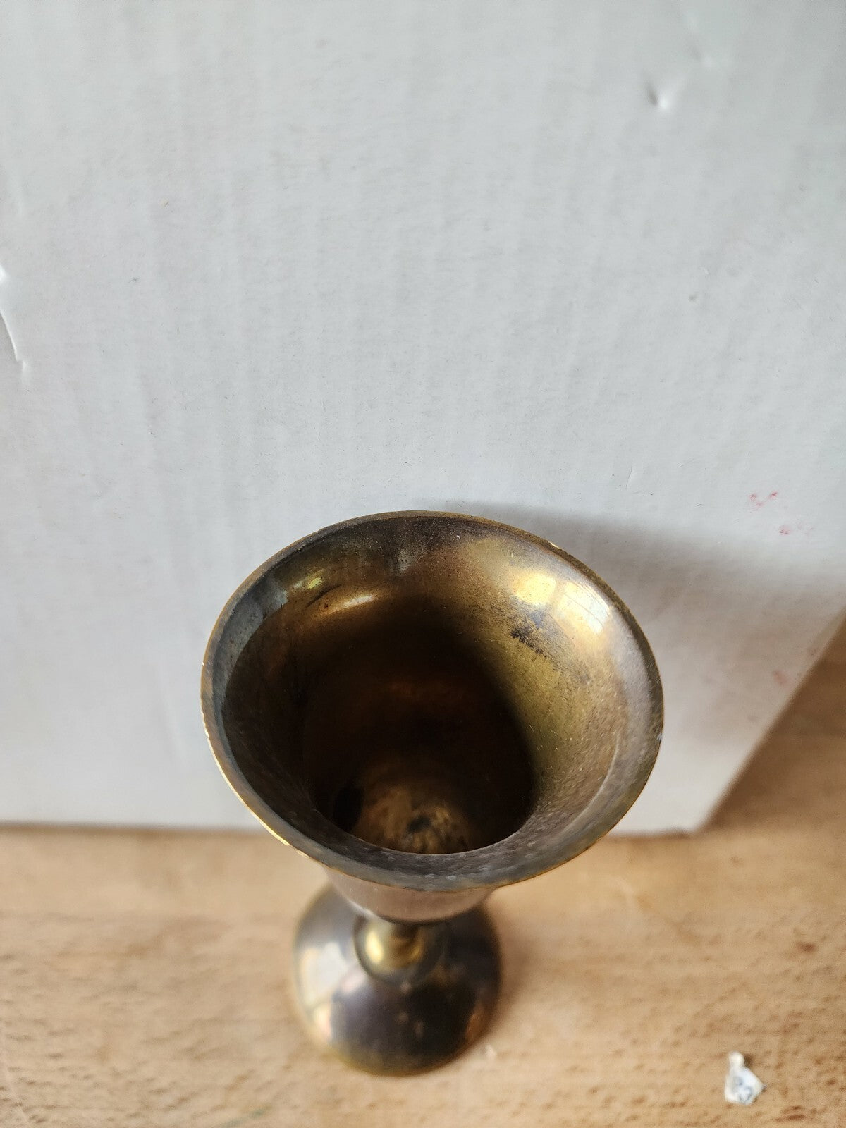Vintage Indian Brass Small Goblet
