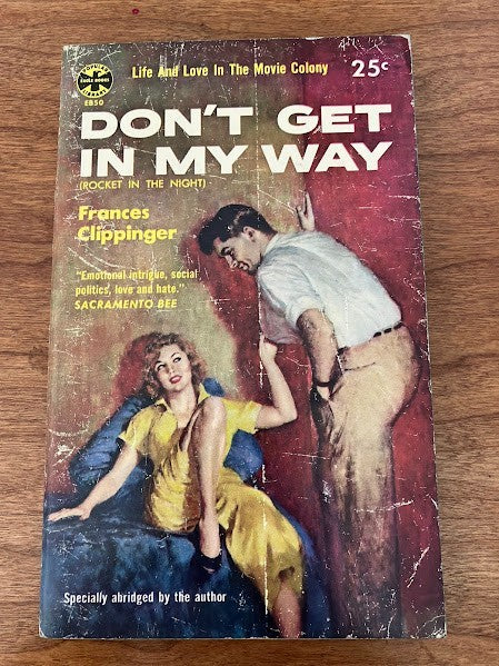 Popular Library - DON'T GET IN MY WAY by FRANCES CLIPPINGER