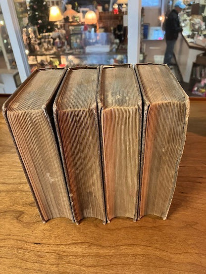 Charles Dickens' Works - Edition Late 1800's - lot of 4