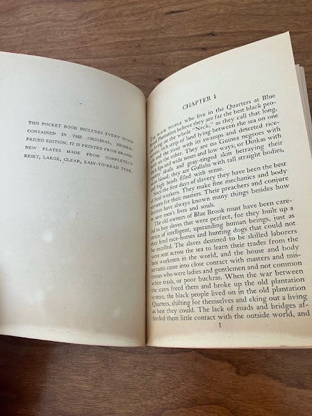 Vtg Pocketbook - Scarlet Sister Mary by Julia Peterkin