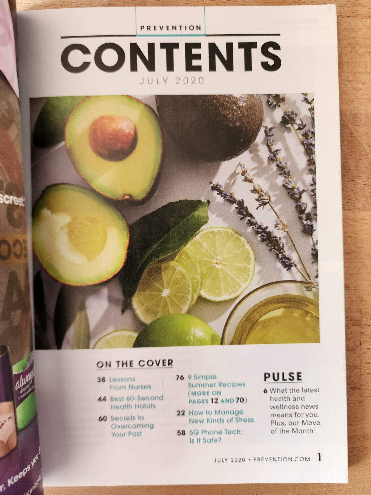 Prevention July 2020 Magazine Book- Best 60-Second Health Habits Issue