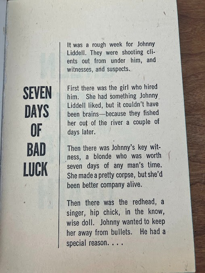 Vtg Paperbacks by Frank Kane - lot of 2