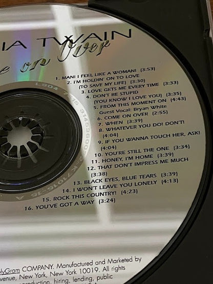 CD - Shania Twain - Come on Over