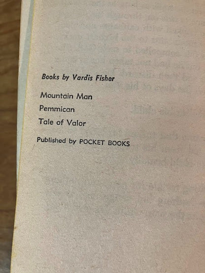 Mountain Man - mass market paperback Fisher, Vardis