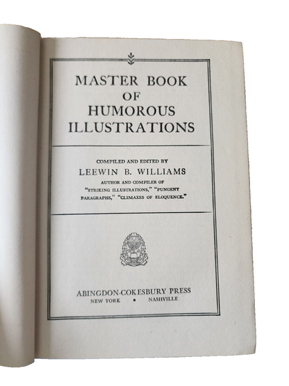 The Master Book of Humorous Illustrations by Leewin Williams