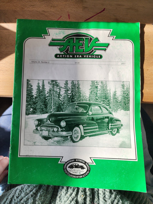 Action Era Vehicle - Volume 40, no 2 Contemporary Historical Vehicle Association