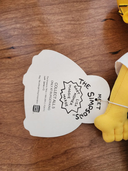 1990 - Burger King & Meet The Simpsons - Homer Doll