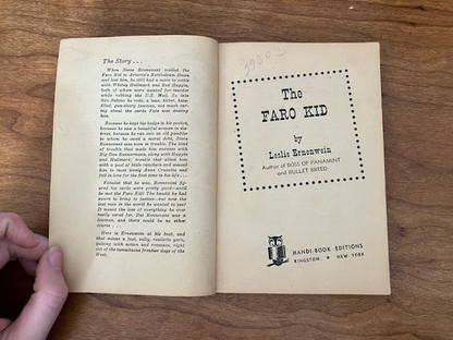 Handi-Book Western (lot of 2) - "The Fargo Kid" and "Empty Saddles"