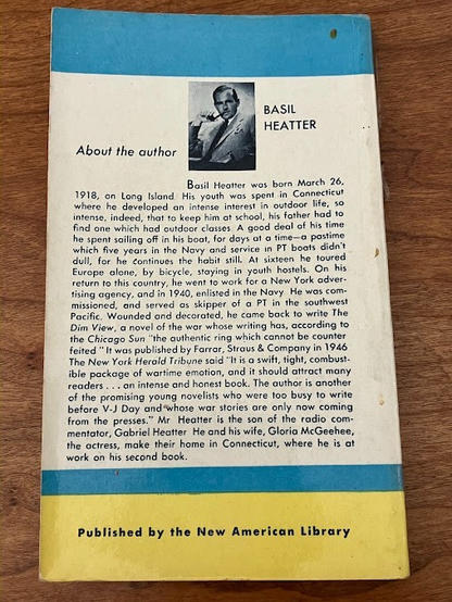 Vtg Paperback - The DIM VIEW by Basil Heatter