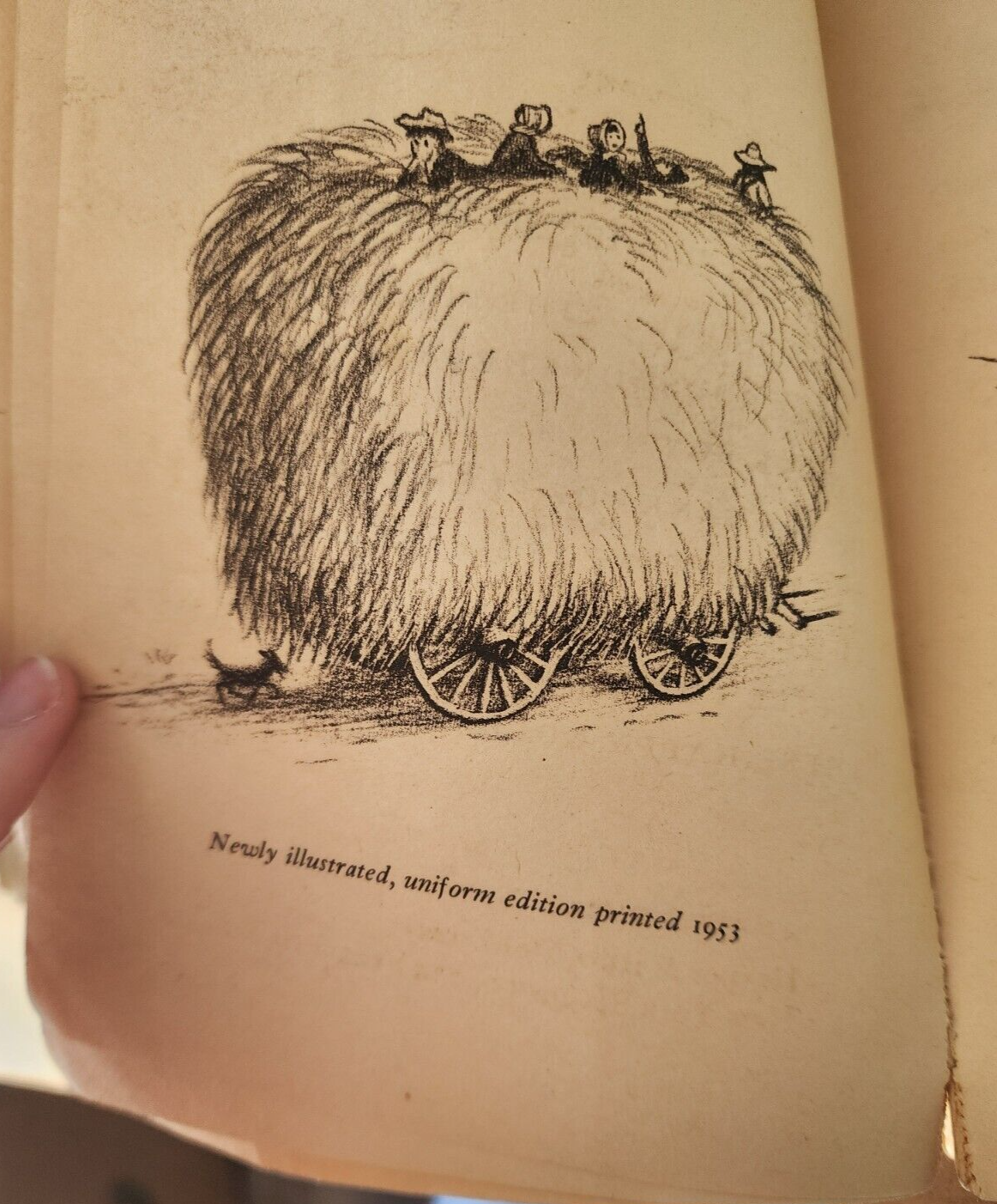 Vintage  paperback Farmer Boy - Laura Ingalls Wilder - 1971 Printing