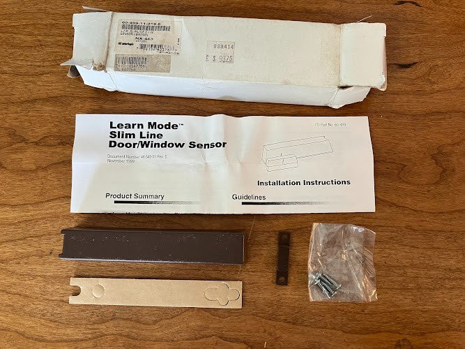 60-499-11-319.5 - Slimline Door/Window Sensor - Brown