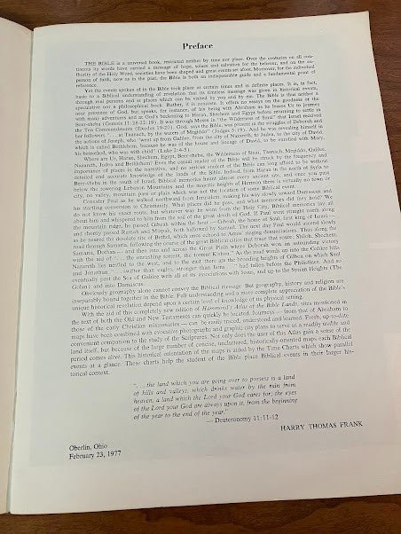 Hammond's Atlas of the Bible Lands