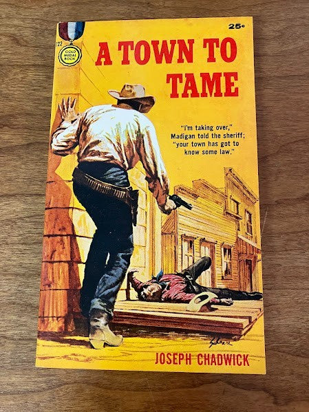 Gold Medal WESTERNS by Joseph Chadwick - lot of 2