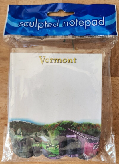 Vermont sculpted notepads