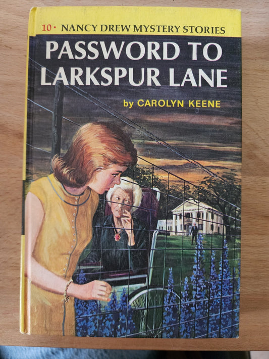 The Password to Larkspur Lane (Nancy Drew, Book 10) Hardcover book