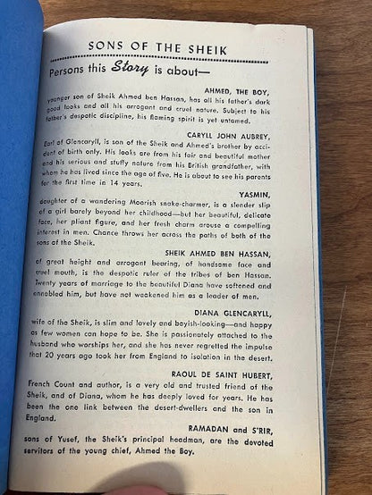 Vtg Paperbacks by E.M. Hull - lot of 2