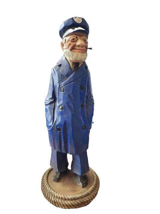Vintage Salty Old Sailor Statue Figurine