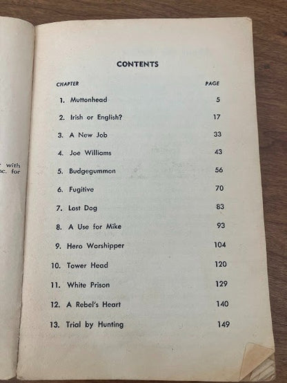 Paperback - Irish Red Son Of Big Red By Jim Kjelgaard