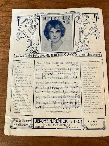 Sheet Music SMILES J. Will Callahan & Lee S. Roberts