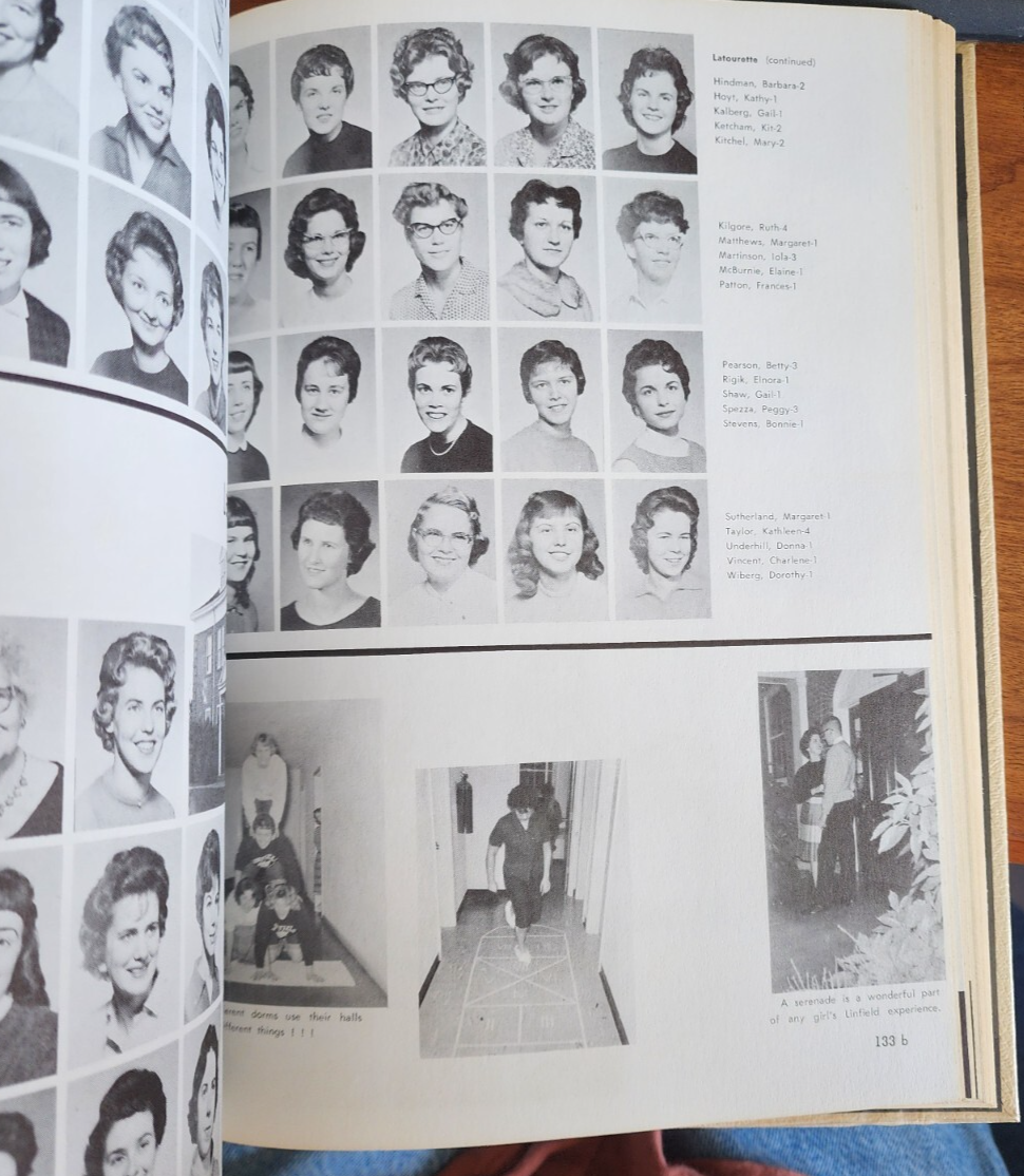 1961 Linfield College Yearbook, McMinnville Oregon, Oak Leaves