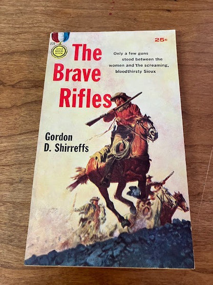 Gold Medal Books by Gordon D Shirreffs - lot of 2