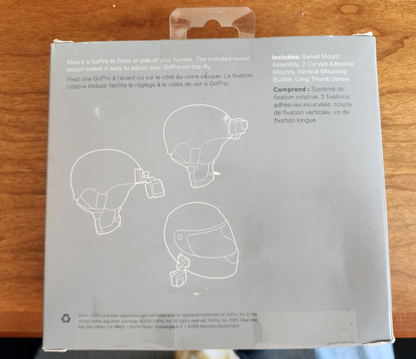 GoPro Helmet Front + Side Mount 2016