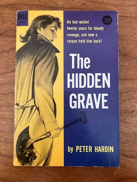 Vtg Paperback - Peter Hardin: THE HIDDEN GRAVE