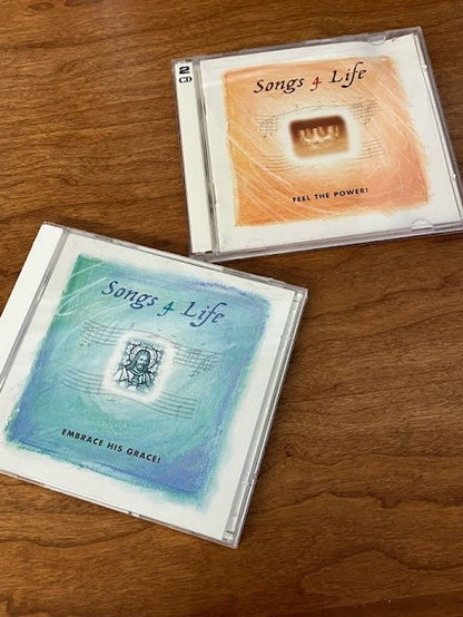 CDs (Lot of 2) - Songs 4 Life: "Feel the Power", "Embrace His Grace"