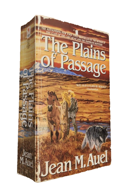 The Plains of Passage, Jean M. Auel Bantam Paperback 1991