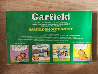 Garfield Bigger Than Life: His Third Book - Paperback By Davis, jim
