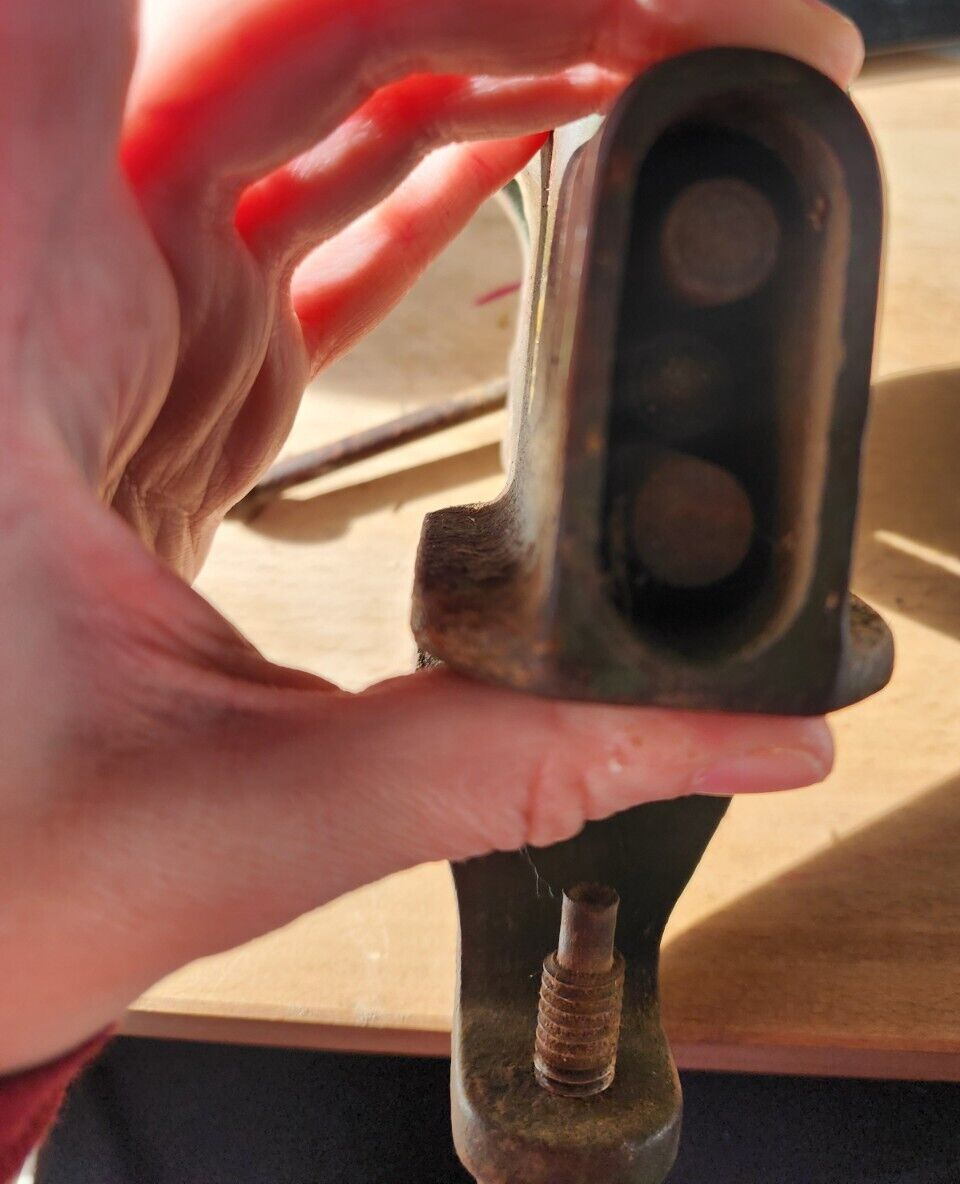 Vtg Walker Turner The Driver Clamp On Bench Vise Jewelers Gunsmith