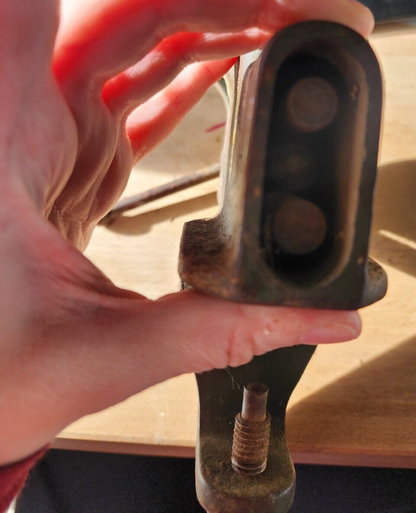 Vtg Walker Turner The Driver Clamp On Bench Vise Jewelers Gunsmith