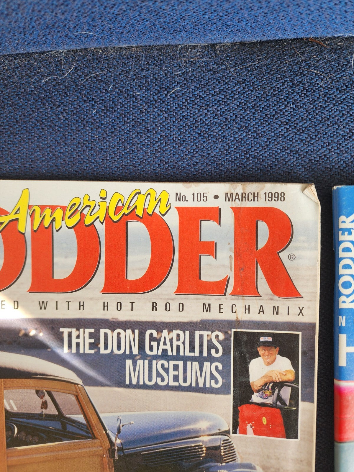 LOT OF 2 AMERICAN RODDER MAGAZINES---- JANJUARY & JULY 1998