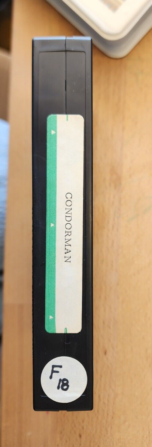Condorman BETA Tape Walt Disney Home Video Michael Crawford Comedy - Rare