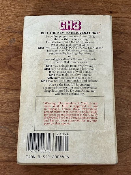 GH3: WILL IT KEEP YOU YOUNG LONGER by Herbert Bailey