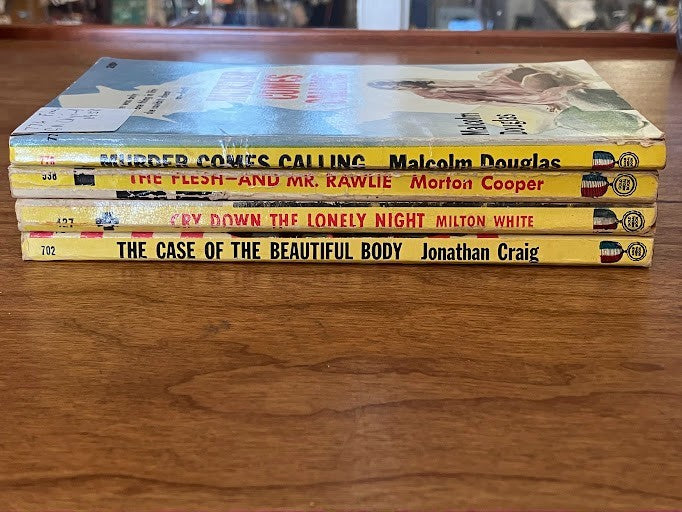 Vintage Paperbacks - lot of 4 - Gold Metal Books