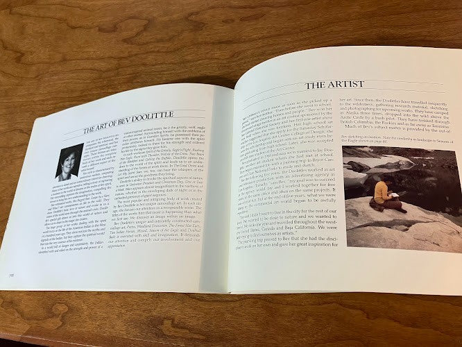 VISIONS: THE ART OF BEV DOOLITTLE - signed