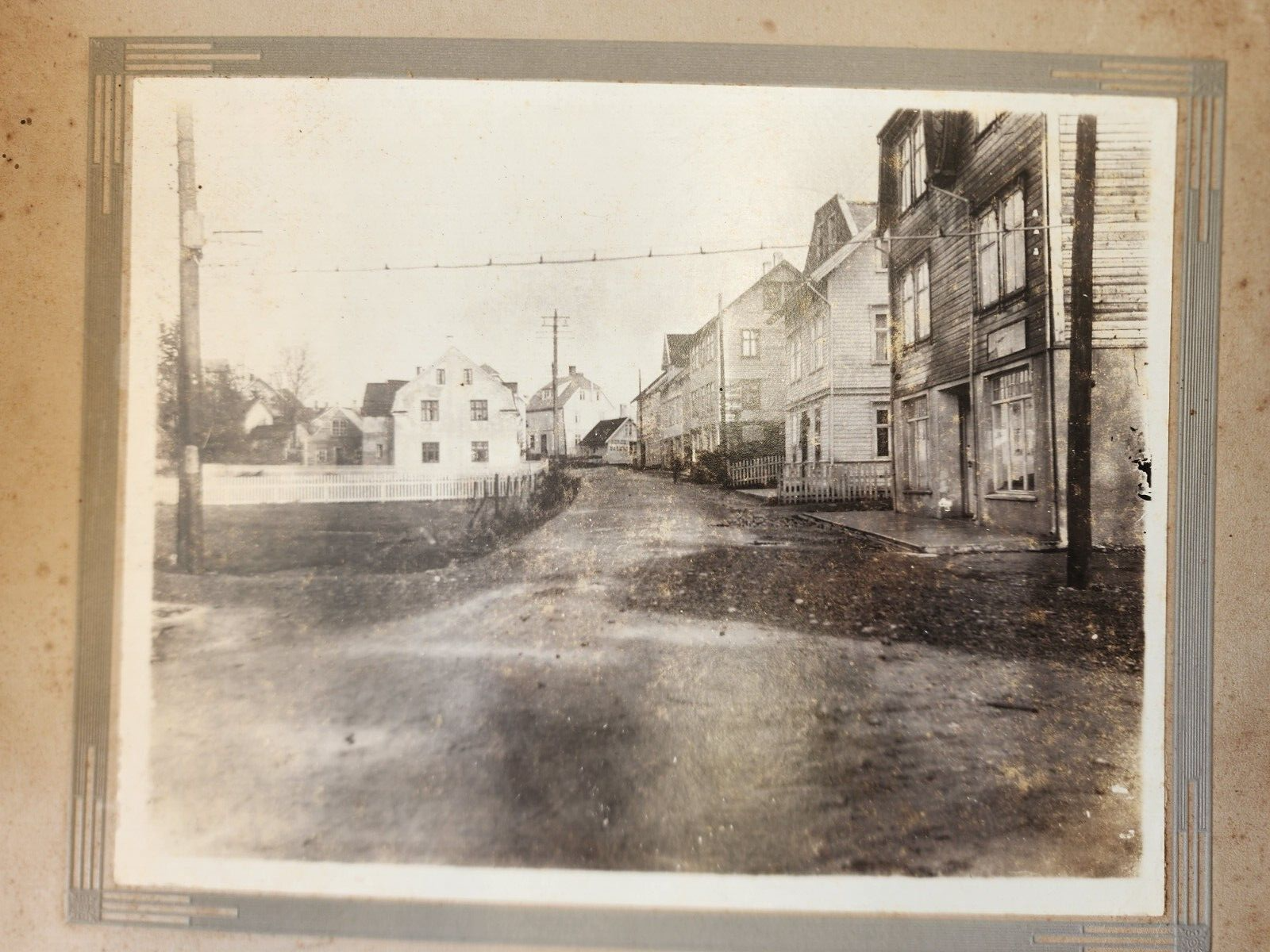 Vintage Cardboard Photo by N.S Orninguard