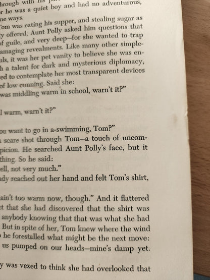 The Adventures Of Tom Sawyer Mark Twain Illustrated Junior Library 1948