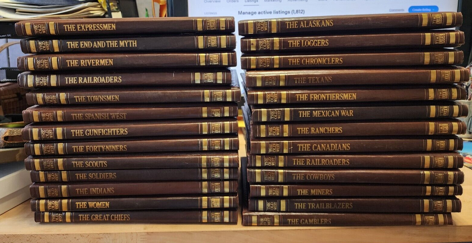 Time Life The Old West Series Book Lot of 24 Volumes