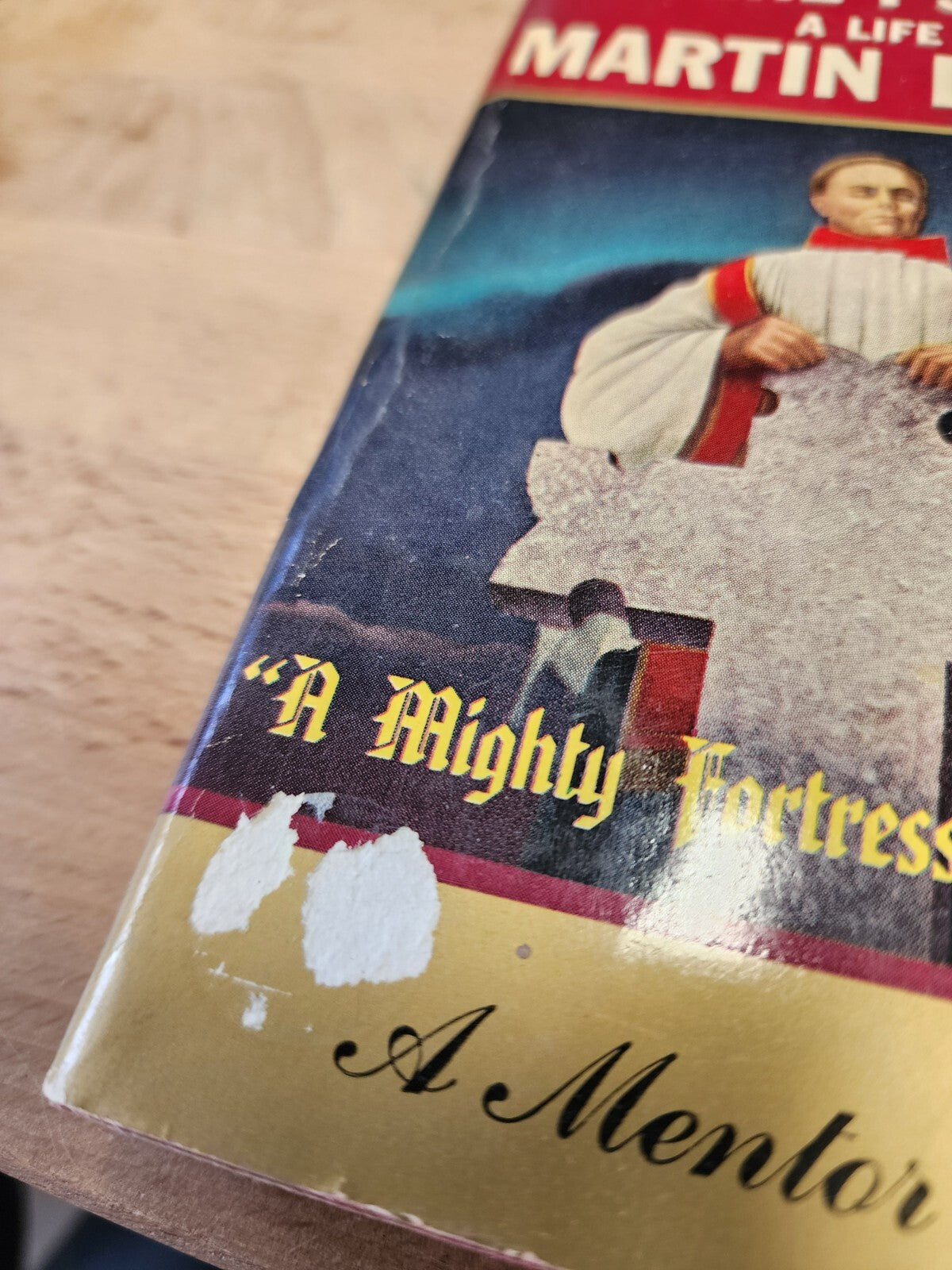 Here I Stand A Life Martin Luther History Paperback Book Roland H. Bainton 1959